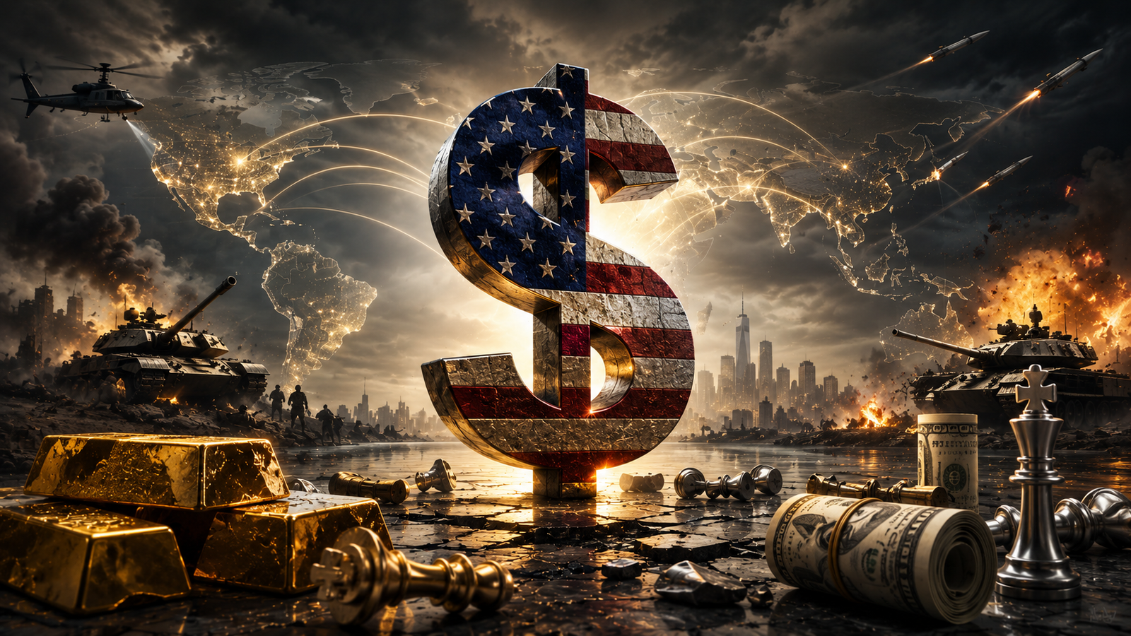 The Unexpected Dominance of the US Dollar in Times of Global Conflict
